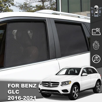За Mercedes Benz GLC 2015-2021 250 350 Магнитен Авто сенника на Предната Рамка на Предното стъкло Завеса Задното Странично Прозорец на сенника Glc250