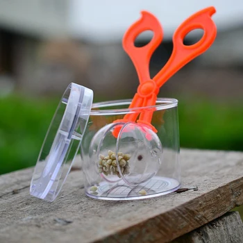 Пластмасова Играчка за Изследване на Природата За Децата, Инструмент за Изследване на Насекоми Растения - Пластмасови Сизър Затягаща Пинцети