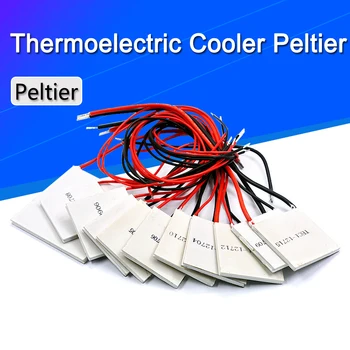 Термоелектрически охладител TEC1-12705 Peltier TEC1-12706 TEC1-12710 TEC1-12715 40*40 мм 12 В Модул елемент на Пелтие 12704 9 12 15