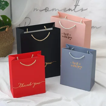 AVEBIEN Прости Букви топъл Печат Лаптоп Чанта С Хартия за Опаковане на Подаръци Чанта Събитие Вечерни Аксесоари торбички за опаковане на