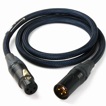 Цифров кабел Canare DA206 110 Ома AES / EBU с Neutrik конектор XLR конектор-жак