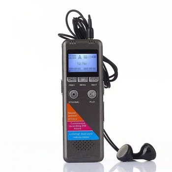 Дръжка Висококачествен Mini-Usb Цифров ясен Звук от Микро Аудио Рекордери 8 GB Преносим Mp3 Плейър, Диктофон Скрит Диктофон