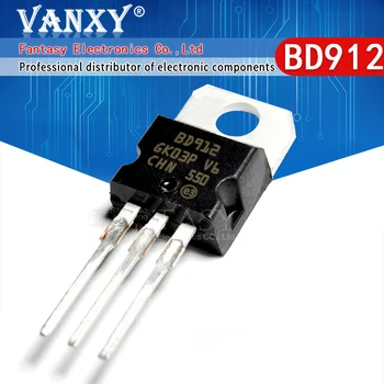 10шт BD912 100V 15A TO-220 BD911 TO220 транзистор Дарлингтън нов оригинален