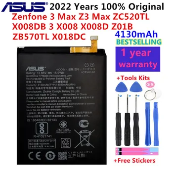 Оригинална Батерия За ASUS ASUS Zenfone 3 Max Z3 Max ZC520TL ZB570TL X008DB 3X008X008D Z01B Висок капацитет C11P1611 4130 ма