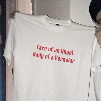 Тениска с саркастичен тяхното слоган Sugarbaby 