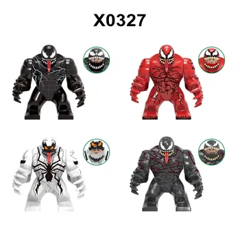Единични Фигурки Върколаци Venom Riot Carnage Аксесоари за главата Строителни блокове Серия играчки-153x0327 XH1829 XH1830 XH1831 XH1832