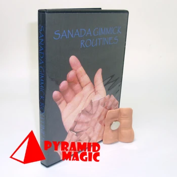 Sanada Gimmick Routines (Включва трик и магнит) от Toyosane Sanada / уличен фокус близък план, на едро, безплатна доставка