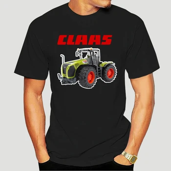 Claas Tractor Готини графични най-Новите Мъжки Модни тениски 4018X