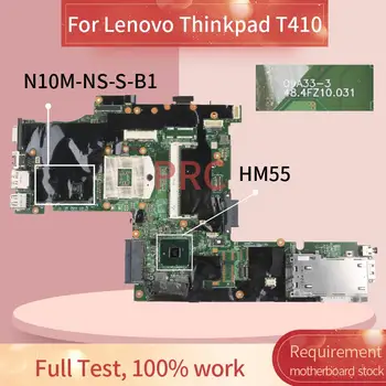 63Y1487 дънна Платка за лаптоп Lenovo Thinkpad T410 дънна Платка на лаптоп 09A33-3 QM57 N10M-NS-S-B1 DDR3