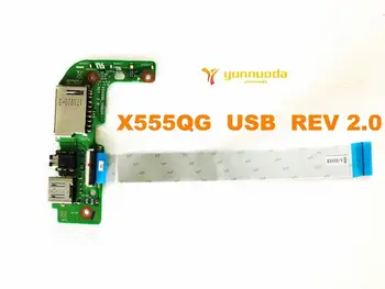 Оригинал за ASUS X555QG USB такса Аудио такса X555QG USB REV 2.0 тествано добро безплатна доставка