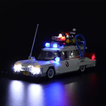 Комплект led осветителни тела DIY Играчки за Creator Ghostbusters 10274 Ecto-1 (не включва модела)