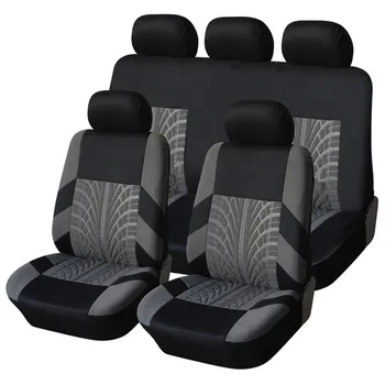 Комплект калъфи за автомобилни седалки с бродерия за всички модели CITROEN C2 C3 C3-XR C4 (4 врати) C4 Aircross 5 седалка C5 C6 DS3, DS4 DS5 Дясното шофиране