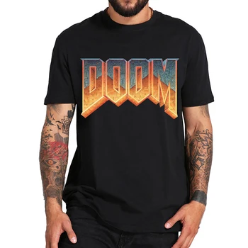 Doom Cum Аниме Harajuku Ayanami Rei Тениска С Принтом За мъже/Momen Негабаритная тениска С Къс ръкав Пролет Лято