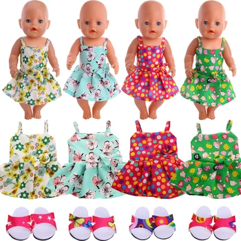 Рокля За кукла 43 см, дрехи за кукли Реборн, 18-цолови аксесоари за американски куклен театър, Коледни подаръци за момичета, играчки за деца