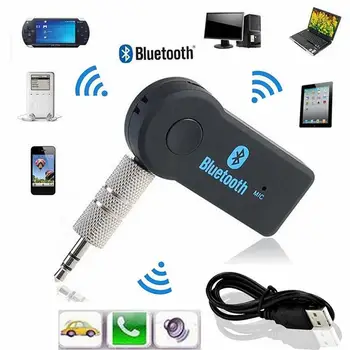 3,5 мм Авто Безжичен Приемник, Bluetooth Високоговорители Слушалки Автомобилен Bluetooth съвместим Адаптер Аудиоприемник 5.0
