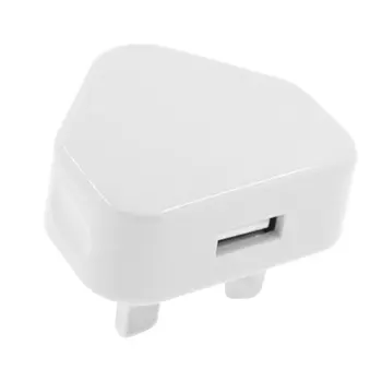 Великобритания Plug 3-Пинов USB Включете Адаптера на Зарядното Устройство Вилица за Хранене Стенни Изход USB Портове За Телефони, Таблети Платени Устройство За Пътуване у Дома