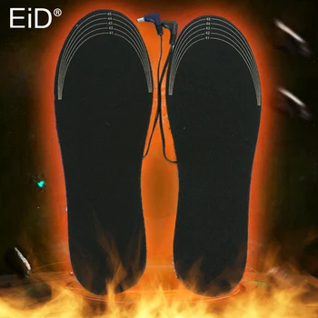 EiD USB Стелки За Обувки С Топъл басейн, Топли Чорапи За Краката, Мат, Електрически Нагревающиеся Стелки, Миещи Топли Топлинни Стелки За Обувки, мъжки и женски