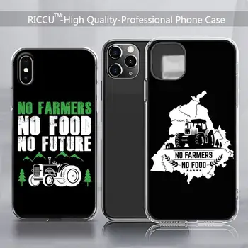 Няма земеделските производители няма храна Калъф За Телефон Прозрачен за iPhone 13 12 11 pro Mini XS MAX 8 7 6 6S Plus X SE 2020 Калъф за вашия Телефон