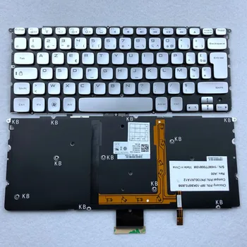 Френска Клавиатура за лаптоп с подсветка за DELL L412Z L511Z 14Z 15Z l511Z FR (Azerty) Макет