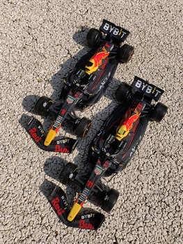 2022 Bburago 1:43 Шампион във Формула 1 Red Bull Racing RB18 #1 #11 Ferrari F1-75 #16 #55 Molded модел на Колата от сплав, Играчка, Подарък Коллекционный