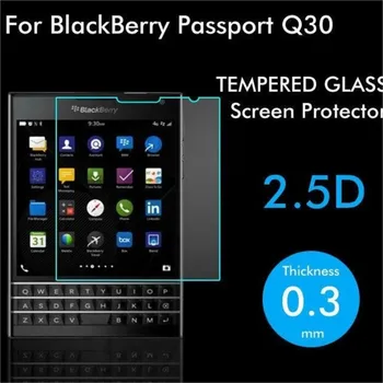 За Rim BlackBerry Паспорт Q30 Защитен слой от закалено стъкло 2,5 9h Защитно фолио за Blackbarry SQW100-3 SQW100-1