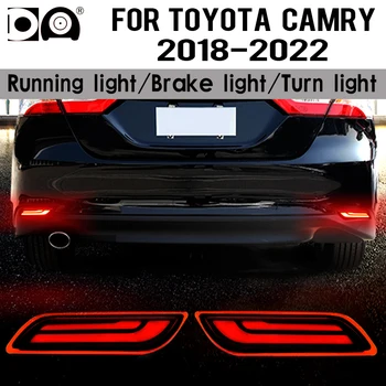 Специална Лампа за Задната Броня led Светкавица стоп-сигнал на Ходова светлина Динамичен указател на завоя за Toyota Camry 2021 2022 2020 г. 2018 г. 2019