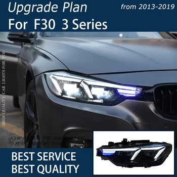 Автомобилни Фарове За BMW F30 F35 2013-2019 3 Серия Led Автомобилно осветление В Събирането на Актуализация 2022 Модерен Дизайн LHD RHD Стил Аксесоари