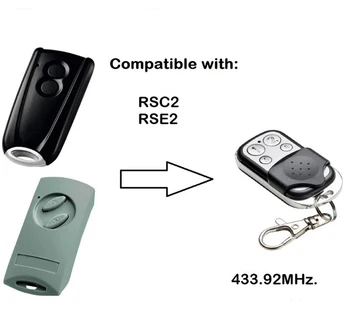 За Ecostar RSC2 RSE 2 подвижен код 433,92 Mhz восъчни гаражни врати с дистанционно управление