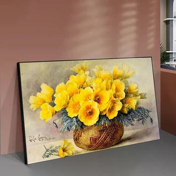 GATYZTORY Картина На Номера Комплекти Цветове Начало Декор Живопис По Номера 60x120 cm Фигура На Платното Ръчно Рисувани Изкуство DIY Подарък