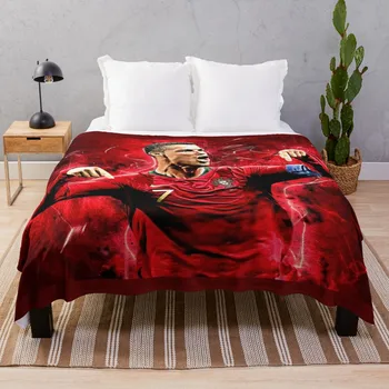 Кристиано Роналдо #33 Хвърли едно Одеяло красиви одеяла