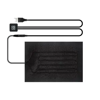USB Нагревател Автомобилни Седалки С 3-степенна скоростна кутия, Регулируема Температура, Електрически Лист, Топло За Жилетка, Яке Y5V3