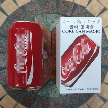 Магията на кутийки от кока-кола в Близък план Фокуси Илюзии, Външен Бар, Магически Подпори Възстановяване на Банки Останките на Coca-cola Може да се появи На празна чанта Забавление