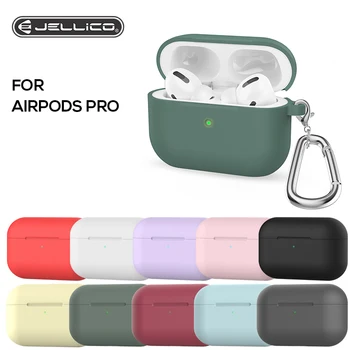 Jellico Ярки Цветове, Мек Силиконов Калъф За Apple Airpods Pro Air Шушулките 3 Безжична Bluetooth Калъф За Слушалки Ярки Цветове Кутия