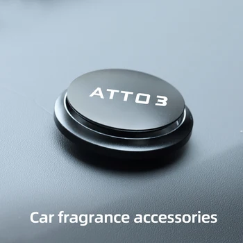 За BYD ATTO 3 Автомобилен Освежители за Въздух Авто Лого Авто Дифузор Твърди Ароматерапия, Траен аромат Авто Интериор Аксесоари стил