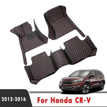 LHD Автомобилни Стелки За Honda CR-V, CRV 2015 2016 2013 2014 2012 Автоаксесоари Килими По Поръчка Подробности За Полагане на Защитни Капаци