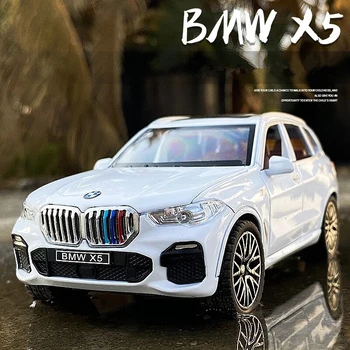 1:32 BMW X5 Suv Сплав Модел на превозното средство за Леене Под Налягане на Метални Играчки Превозни Средства на Модел на превозното средство Високо Моделиране Колекция от Звук, Светлина, Детска Играчка Подарък