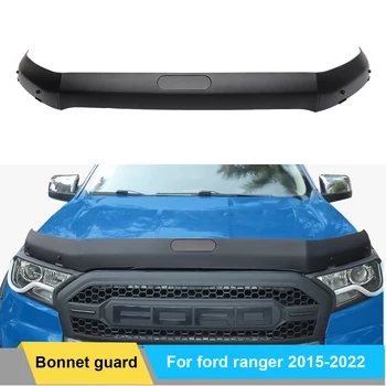 Качулка Лъжичка Защита Качулка Щитове за Ford Ranger 2015 2016 2017 2018 2019 2020 2021 2022 Raptor Еверест Матово Черно