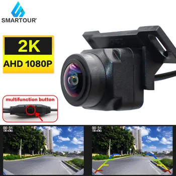 HD 720 P/1080 P Нощно Виждане Fish Eye Обектив Кола Обратно на Резервната за Обратно виждане AHD CVBS Камера За 2019-2021 Android DVD AHD Монитор