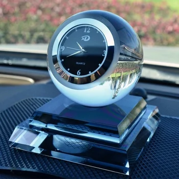 Висококачествена кристален бутилка освежителя на въздуха за украса на интериора на автомобилния парфюмерного седалки с часове