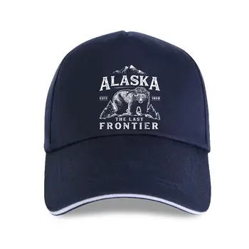 Новост 2021 година, мъжка бейзболна шапка в Аляска, шапка The Last Frontier Bear Home, Мъжки подаръци