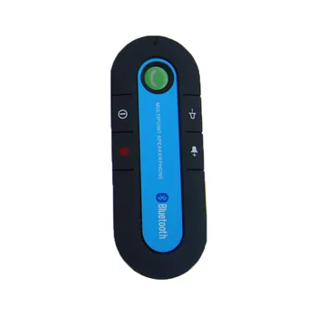 Bluetooth Hands free Комплект за Кола Безжичен Аудиоприемник Високоговорител Телефон, MP3 Музикален Плейър Козирка Клип Многоточечное намаляване на шума