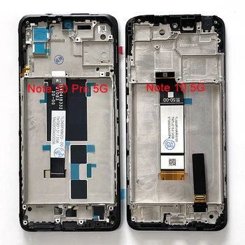 IPS Оригинал За Xiaomi Redmi Note 10 5G M2103K19G LCD екран и Тъчпад Дигитайзер За Redmi Note 10 Pro (Китай) Рамка