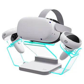 Поставка за виртуална реалност зарядно устройство ще захранване на Зарядно устройство за Oculus Quest 12 Rifts VR Слушалки Тенис на Притежателя на Дисплея Гейм Контролер Планина за Съхранение