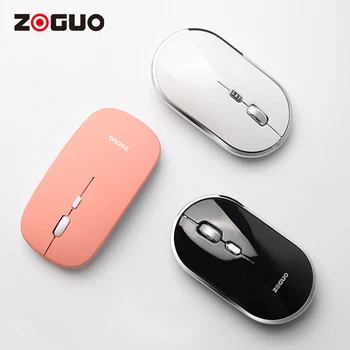 ZOGUO Draadloze Bluetooth Muis Mute Muis 2,4 G Безжична мишка С Usb-ontvanger Voor Компютър, Лаптоп КОМПЮТРИ Macbook