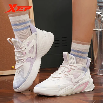 Xtep [Фън Xing 2.0] Дамски спортни обувки Модерен ежедневни обувки на платформа Есенни удобни маратонки 978218310030