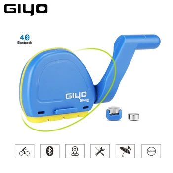 GIYO Скорост Сензор за Честотата на Въртене на Велосипеден Компютър, Безжичен Скоростомер Фитнес МОЖНО 4,0/IOS/Android Колоездене Колоездене Компютър