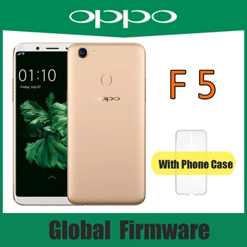 Глобалната версия на celular OPPO F5 4G 64 GB Смартфон 2160*1080 MediaTek Хелио P23 6,0 см 3200 mah