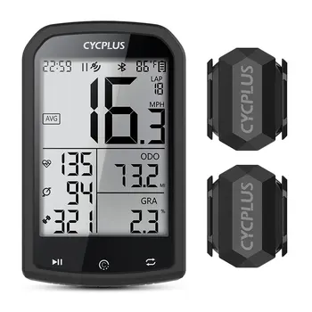 CYCLPLUS M1 GPS Велосипеден Компютър Аксесоари За Колоездене Наем Bluetooth 5,0 Безжичен Километраж, Скоростомер за Garmin XOSS Strava