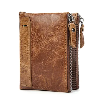 Модерен портфейл от изкуствена кожа, Малко в чантата си, Сгъваем портфейл, чанта за карти, мъжки портфейл.
