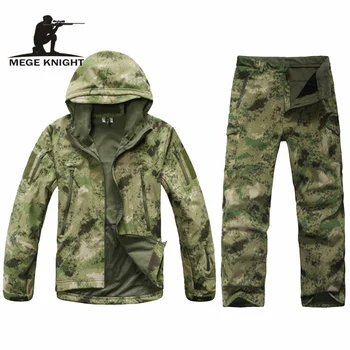 Камуфляжная униформи, зимни термо-руното тактически, облекло, военни дрехи армията на САЩ